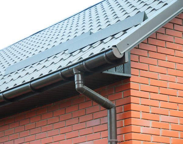 Roof Downspout Installation in Senoia