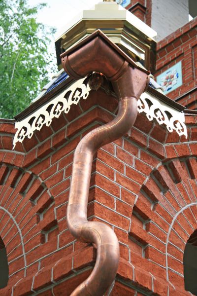 Church Downspout Installation in Senoia